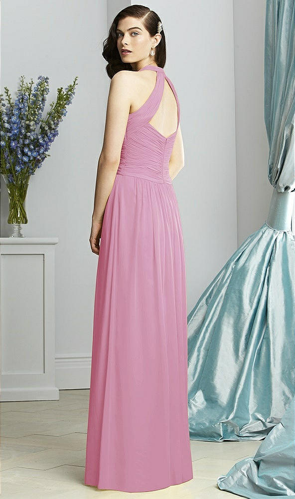 Back View - Powder Pink Dessy Collection Style 2932