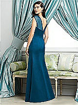 Rear View Thumbnail - Ocean Blue Dessy Collection Style 2933