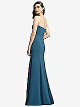 Rear View Thumbnail - Atlantic Blue Dessy Bridesmaid Dress 2935