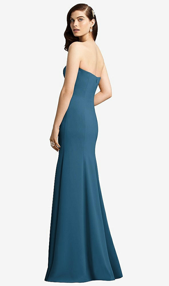 Back View - Atlantic Blue Dessy Bridesmaid Dress 2935