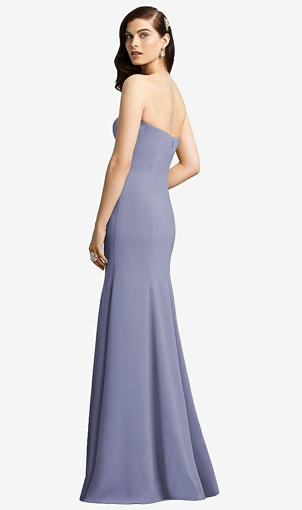 Back View - French Blue Dessy Bridesmaid Dress 2935