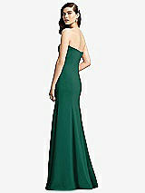 Rear View Thumbnail - Hunter Green Dessy Bridesmaid Dress 2935