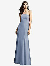 Front View Thumbnail - Larkspur Blue Dessy Bridesmaid Dress 2935