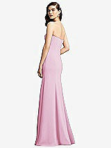 Rear View Thumbnail - Powder Pink Dessy Bridesmaid Dress 2935