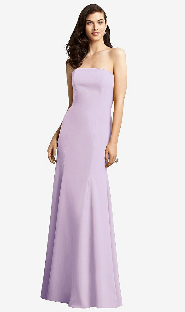 Front View - Pale Purple Dessy Bridesmaid Dress 2935