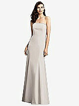 Front View Thumbnail - Taupe Dessy Bridesmaid Dress 2935