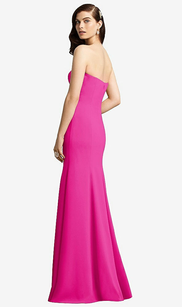 Back View - Think Pink Dessy Bridesmaid Dress 2935