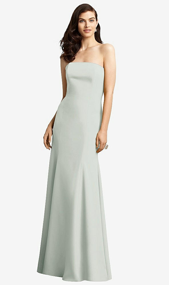 Front View - Willow Green Dessy Bridesmaid Dress 2935
