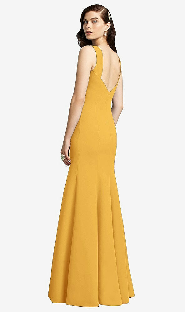 Front View - NYC Yellow Dessy Bridesmaid Dress 2936