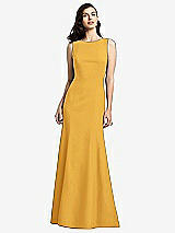 Rear View Thumbnail - NYC Yellow Dessy Bridesmaid Dress 2936