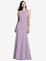 Rear View Thumbnail - Pale Purple Dessy Bridesmaid Dress 2936