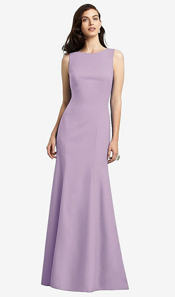Back View - Pale Purple Dessy Bridesmaid Dress 2936