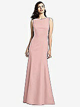 Rear View Thumbnail - Rose - PANTONE Rose Quartz Dessy Bridesmaid Dress 2936