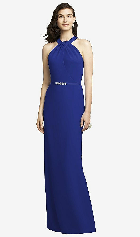 Front View - Cobalt Blue Dessy Collection Style 2937