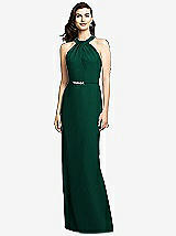 Front View Thumbnail - Hunter Green Dessy Collection Style 2937