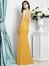 Rear View Thumbnail - NYC Yellow Dessy Bridesmaid Dress 2938