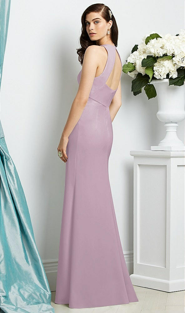 Back View - Suede Rose Dessy Bridesmaid Dress 2938