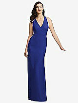 Front View Thumbnail - Cobalt Blue Dessy Bridesmaid Dress 2938