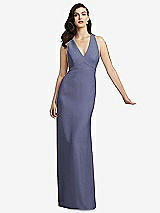 Front View Thumbnail - French Blue Dessy Bridesmaid Dress 2938