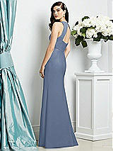 Rear View Thumbnail - Larkspur Blue Dessy Bridesmaid Dress 2938