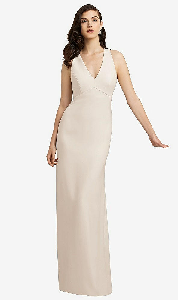 Front View - Oat Dessy Bridesmaid Dress 2938