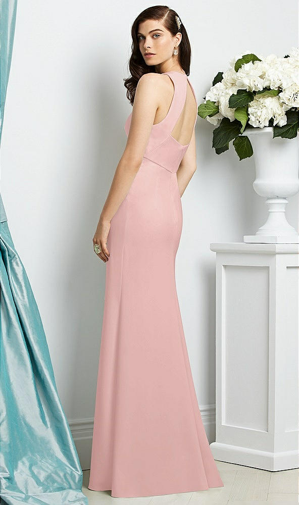 Back View - Rose - PANTONE Rose Quartz Dessy Bridesmaid Dress 2938