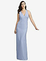 Front View Thumbnail - Sky Blue Dessy Bridesmaid Dress 2938