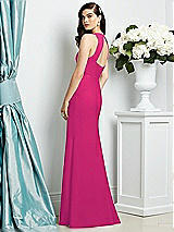 Rear View Thumbnail - Think Pink Dessy Bridesmaid Dress 2938