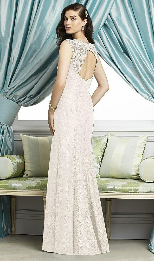 Back View - Ivory Dessy Bridesmaid Dress 2940