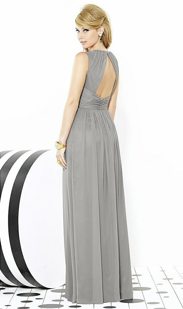 Back View - Chelsea Gray After Six Bridesmaid Dress 6709