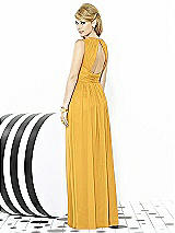 Rear View Thumbnail - NYC Yellow After Six Bridesmaid Dress 6709