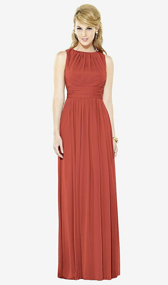 Front View - Amber Sunset After Six Bridesmaid Dress 6709