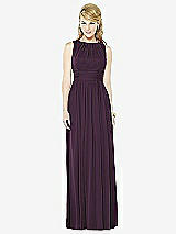 Front View Thumbnail - Aubergine After Six Bridesmaid Dress 6709