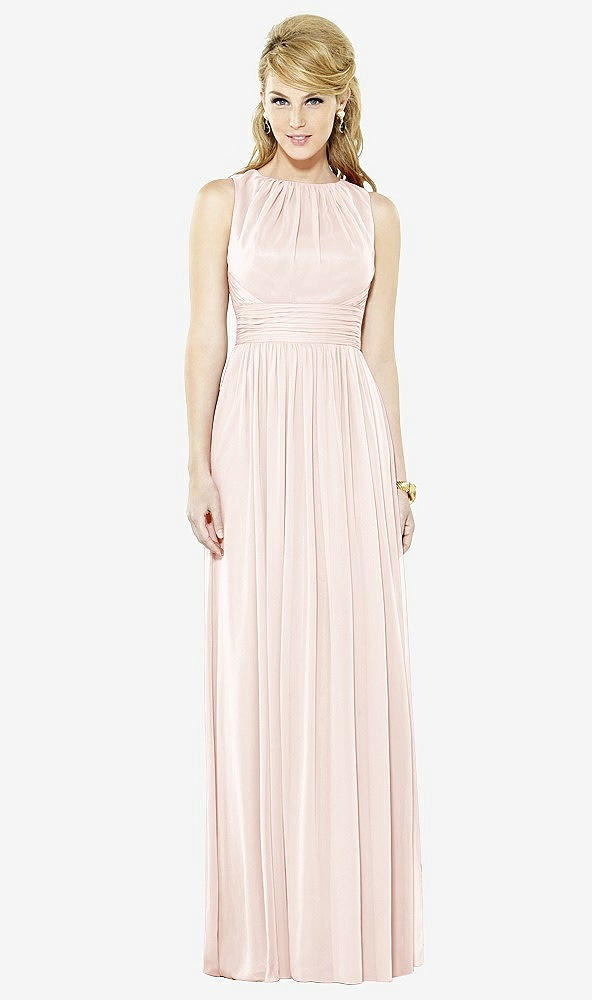 Front View - Blush After Six Bridesmaid Dress 6709