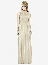 Front View Thumbnail - Champagne After Six Bridesmaid Dress 6709