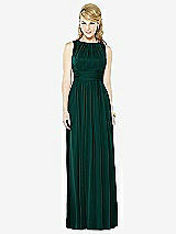 Front View Thumbnail - Evergreen After Six Bridesmaid Dress 6709