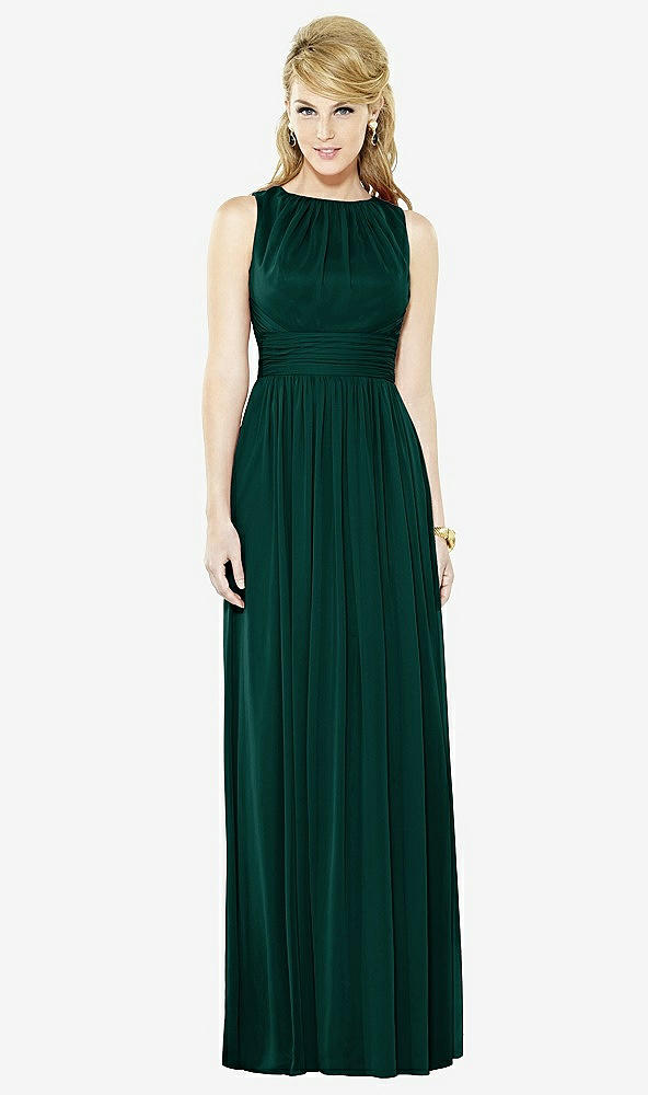 Front View - Evergreen After Six Bridesmaid Dress 6709