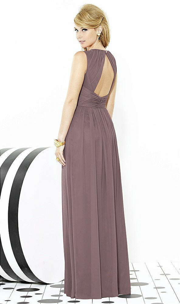 Back View - French Truffle After Six Bridesmaid Dress 6709