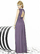 Rear View Thumbnail - Lavender After Six Bridesmaid Dress 6709