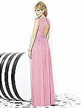 Rear View Thumbnail - Peony Pink After Six Bridesmaid Dress 6709