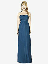 Front View Thumbnail - Dusk Blue After Six Bridesmaids Style 6710