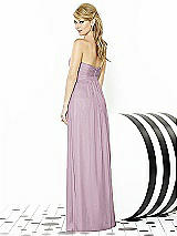 Rear View Thumbnail - Suede Rose After Six Bridesmaids Style 6710