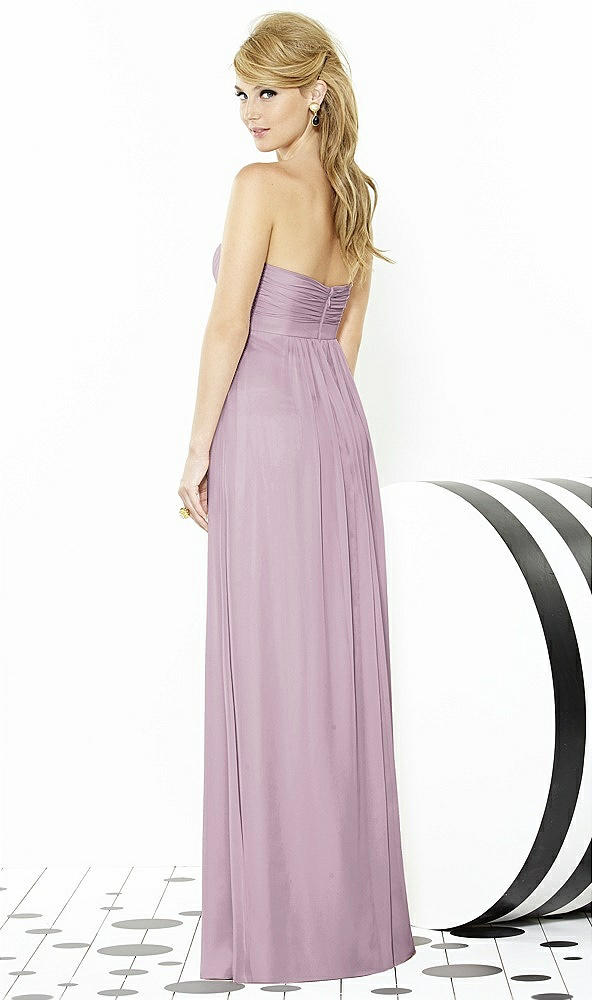 Back View - Suede Rose After Six Bridesmaids Style 6710
