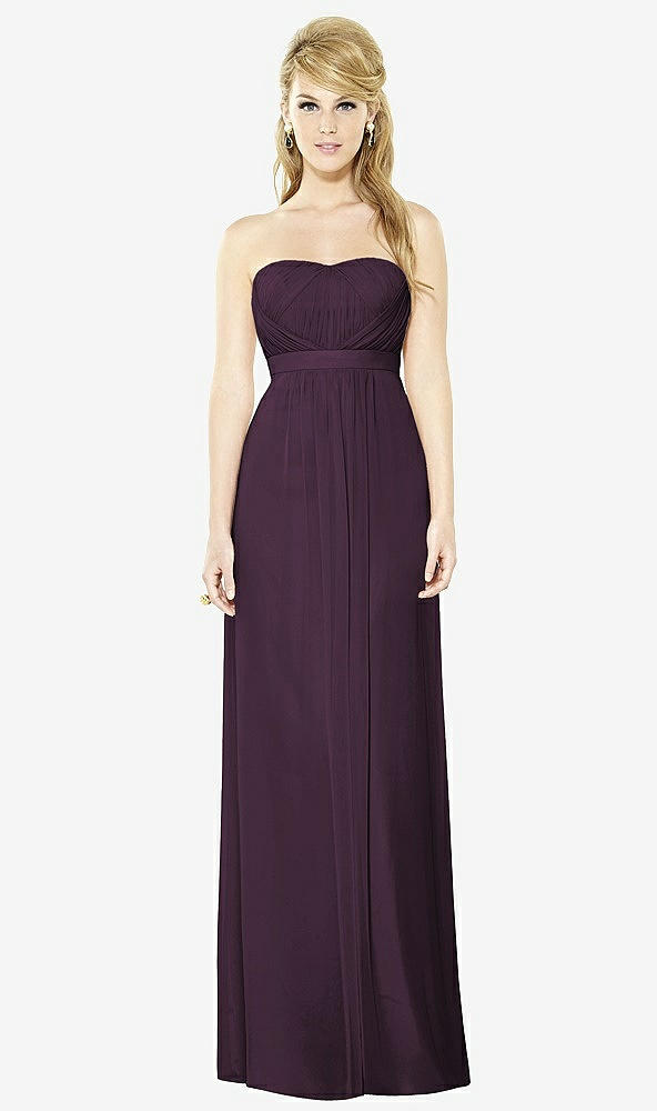 Front View - Aubergine After Six Bridesmaids Style 6710