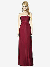 Front View Thumbnail - Burgundy After Six Bridesmaids Style 6710