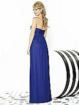 Rear View Thumbnail - Cobalt Blue After Six Bridesmaids Style 6710