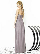 Rear View Thumbnail - Cashmere Gray After Six Bridesmaids Style 6710
