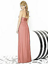 Rear View Thumbnail - Desert Rose After Six Bridesmaids Style 6710