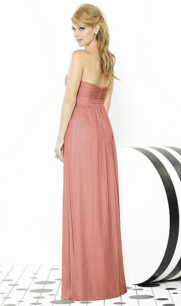 Back View - Desert Rose After Six Bridesmaids Style 6710