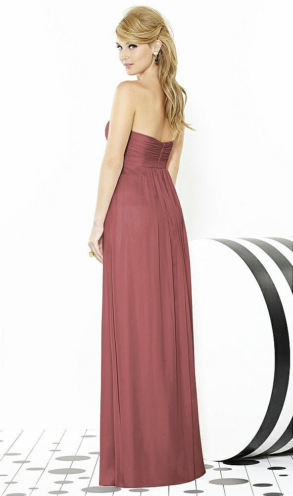 Back View - English Rose After Six Bridesmaids Style 6710
